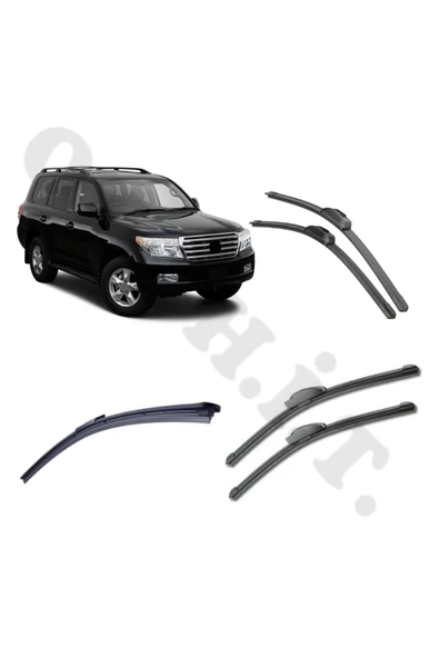OTO H.İ.T. TOYOTA LAND CRUISER SİLECEK TAKIMI 2007-2009 ÖN CAM SİLECEĞİ ürün görseli