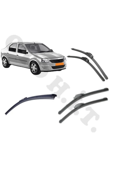 OTO H.İ.T. DACİA LOGAN SİLECEK TAKIMI SEDAN - STATİON VAGON 2004-2013 ÖN CAM SİLECEĞİ ürün görseli