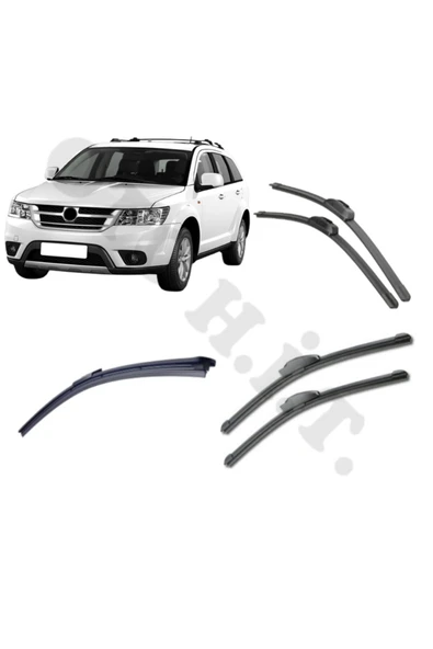 OTO H.İ.T. FİAT FREEMONT SİLECEK TAKIMI 2012-2015 ÖN CAM SİLECEĞİ ürün görseli