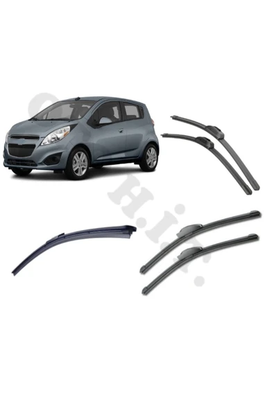 OTO H.İ.T. CHEVROLET SPARK SİLECEK TAKIMI 2005-2012 ÖN CAM SİLECEĞİ ürün görseli