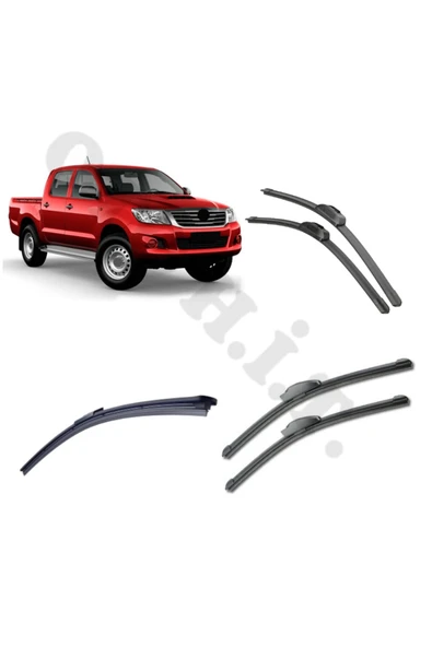 OTO H.İ.T. TOYOTA HİLUX SİLECEK TAKIMI 2005-2015 ÖN CAM SİLECEĞİ ürün görseli