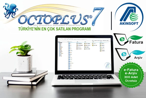 Akınsoft Octoplus Ön Muhasebe Programı (E-Arşiv E-Fatura Destekli)