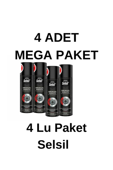 Selsil Balata Spreyi 500 ml 4 Lu Paket ürün görseli