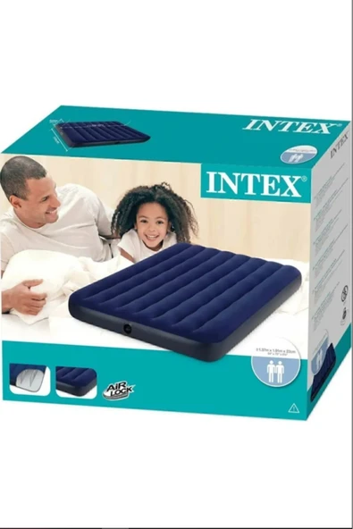 Intex 64758 Çift Kişilik Şişme Yatak 137x191x25cm ürün görseli
