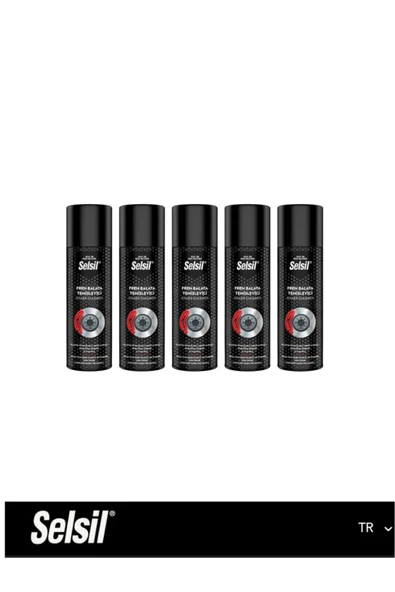 Selsil Fren Balata Temizleme Spreyi 500 ml 5 Adet ürün görseli