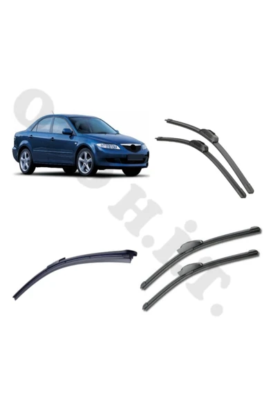OTO H.İ.T. MAZDA 6 SİLECEK TAKIMI 2002-2007 ÖN CAM SİLECEĞİ ürün görseli