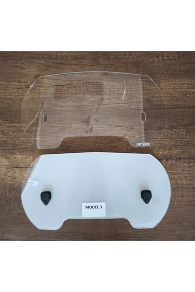 MASTERPOL Deflektör Model 3 Rüzgar Saptırıcı Siperlik Şeffaf Motor Camı Cam Uzatma - Resim 6