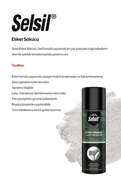 Selsil 200 ml, 48 AL 41 ÖDE Etiket Sökücü ve rosie pamuk - Resim 2