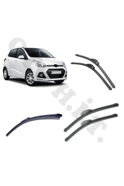 OTO H.İ.T. HYUNDAİ İ10 SİLECEK TAKIMI 2008-2019 ÖN CAM SİLECEĞİ ürün görseli