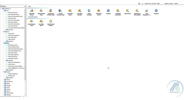 Akınsoft Octoplus Ön Muhasebe Programı (E-Arşiv E-Fatura Destekli) - Resim 3