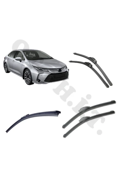 OTO H.İ.T. TOYOTA COROLLA SİLECEK TAKIMI 2019-2024 ÖN CAM SİLECEĞİ ürün görseli