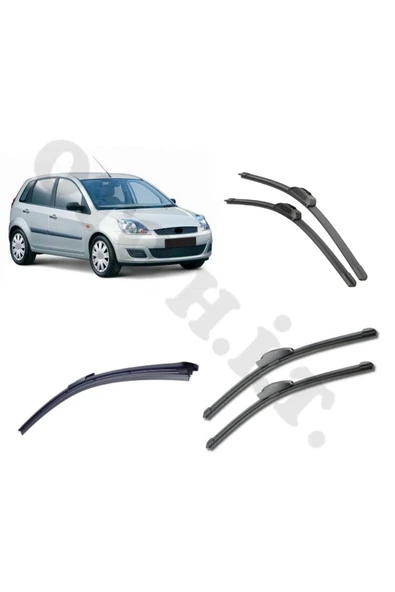 OTO H.İ.T. FORD FİESTA SİLECEK TAKIMI 2002-2008 ÖN CAM SİLECEĞİ ürün görseli