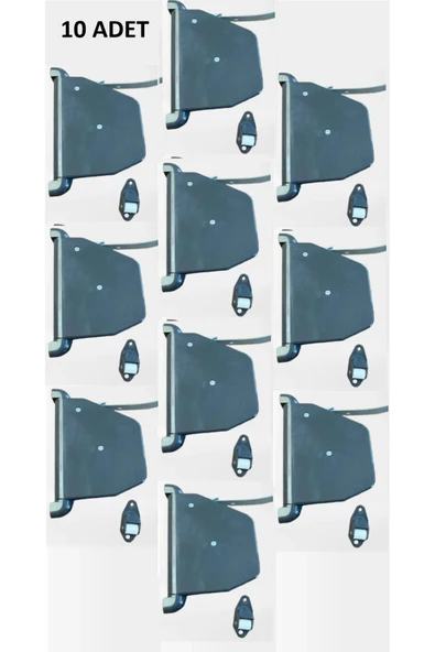 MASTERPOL 10 Adet Panjur Makarası panjur İpi Antrasit gri 5 Metre ürün görseli