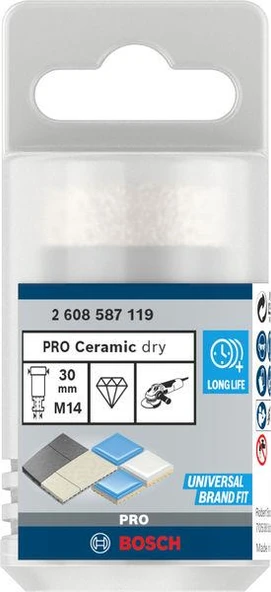 DrySpeed Bfc Elmas Delici Uç 30*35 mm - Resim 2