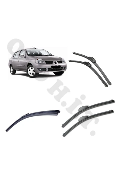 OTO H.İ.T. RENAULY SYMBOL 1 SİLECEK TAKIMI ÖN CAM SİLECEĞİ ürün görseli