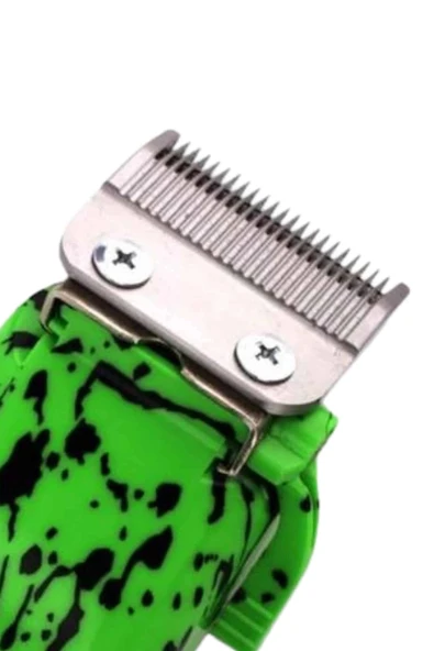 Renkli Profesyonel Tıraş Makinesi USB Şarjlı Saç Kesme Makinesi - Resim 5