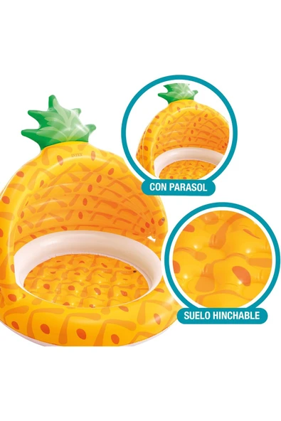 Intex 58414 Ananas Bebek Havuzu - Resim 2