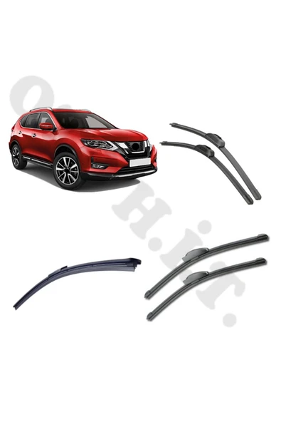 OTO H.İ.T. NİSSAN X TRAİL SİLECEK TAKIMI 2015-2021 ÖN CAM SİLECEĞİ ürün görseli