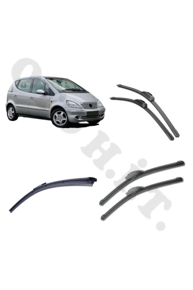 OTO H.İ.T. MERCEDES A SERİSİ SİLECEK TAKIMI W168 1998-2004 ÖN CAM SİLECEĞİ ürün görseli
