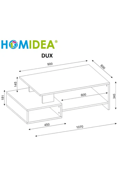 Betroya Angel TV Ünitesi ve Dux Orta Sehpa Salon Takımı - Traverten - Resim 3