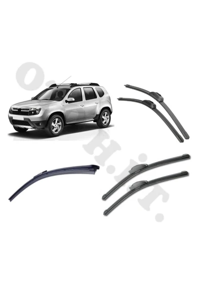 OTO H.İ.T. DACİA DUSTER SİLECEK TAKIMI 2010-2014 ÖN CAM SİLECEĞİ ürün görseli