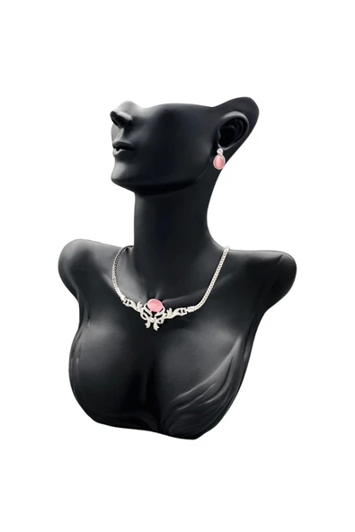 Polyester Malzeme Siyah Renk 33 / 26 cm Takı Sergileme Mankeni ürün görseli