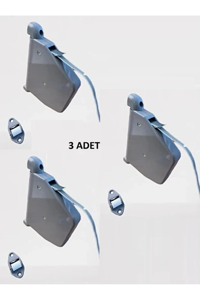 MASTERPOL 3 Adet Panjur Makarası panjur İpi Gri 5 Metre ürün görseli