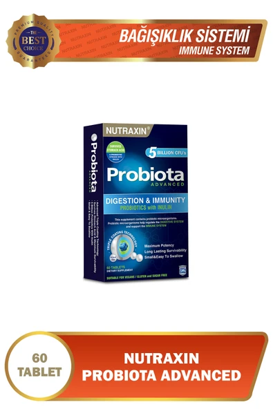 Nutraxin Probiota Advanced 60 Tablet ürün görseli 1
