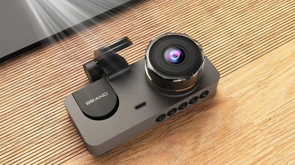 Leerfei 3 Kameralı Araç İçi Kamera Sd Kart Destekli Kamera Y15 - (Hafıza Kartı Dahil Değildir)