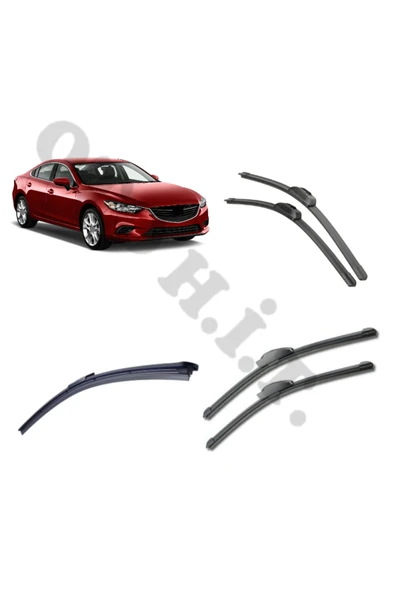 OTO H.İ.T. MAZDA 6 SİLECEK TAKIMI 2013-2015 ÖN CAM SİLECEĞİ ürün görseli