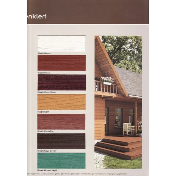 MARSHALL CUPRİNOL VERNİK RENKLİ AHŞAP KORUYUCU 0,75 LT - 3