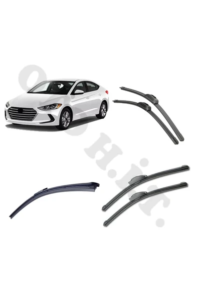 OTO H.İ.T. HYUNDAİ ELANTRA SİLECEK TAKIMI 2015-2019 ÖN CAM SİLECEĞİ ürün görseli
