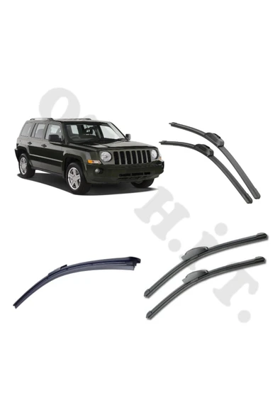 OTO H.İ.T. JEEP PATRİOT SİLECEK TAKIMI ÖN CAM SİLECEĞİ ürün görseli