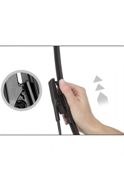 Rbw 90110 Renault Clio 5 2020+ 28+12 Inç / 700+300 Mm Muz Silecek Seti - Resim 2