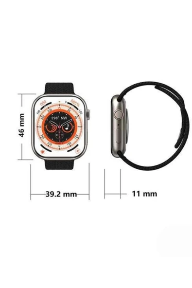 Akıllı Kol Saat Amoled Ekran Android ve İOS Uyumlu Arama Konuşma - 4