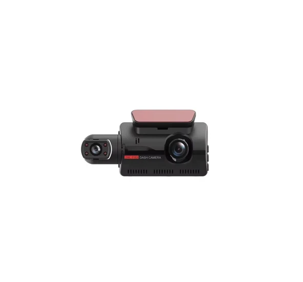 Vehicle 2 Kameralı Araç İçi Kamera Sd Kart Destekli Kamera A68 - (Hafıza Kartı Dahil Değildir) - 2