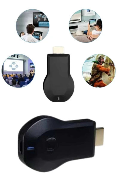 Kablosuz Hdmı Ses Ve Görüntü Aktarıcı Kolay Taşınabilir Yüksek Çözünürlüklü - Resim 6
