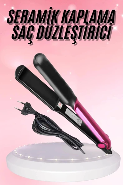 Seramik Düzleştirici İyon Özellikli Profesyonel Günlük Kullanımı Uygun ürün görseli 1