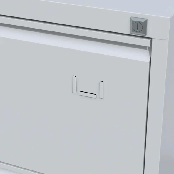 Kartoteks Klasör Dolabı Çelik 4 Çekmeceli - Resim 3