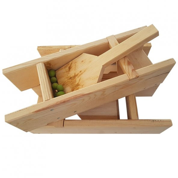 Ahşap Kullanışlı Ev Tipi Zeytin Kırma Makinesi Aleti - 2