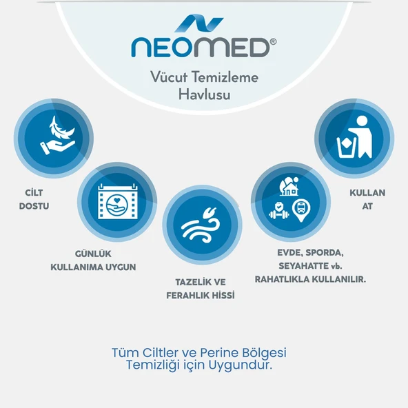 Neomed Vücut Temizleme Havlusu 300 - 2