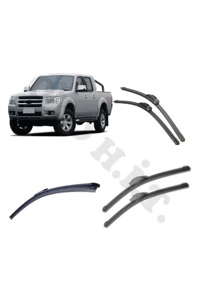 OTO H.İ.T. FORD RANGER SİLECEK TAKIMI 2003-2009 ÖN CAM SİLECEĞİ ürün görseli