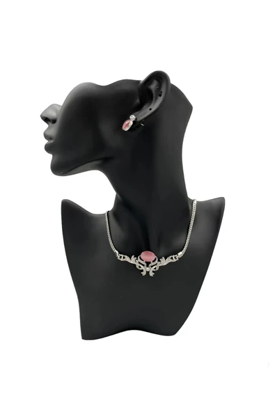 Polyester Malzeme Siyah Renk 28 / 18 cm Takı Sergileme Mankeni ürün görseli