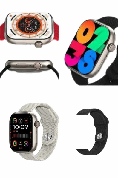 Akıllı Kol Saat Amoled Ekran Android ve İOS Uyumlu Arama Konuşma - 3