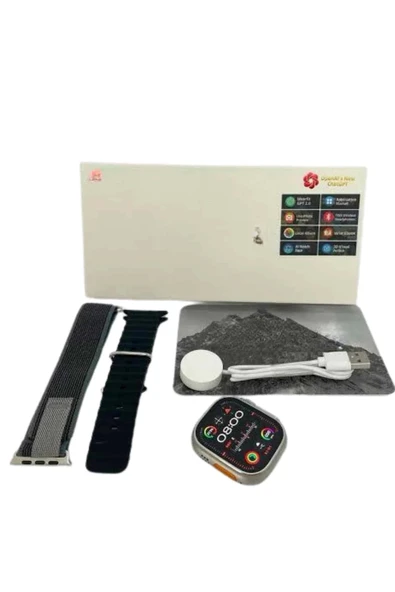 Yeni Nesil Akıllı Kol Saati Nabız Ölçer GPS Uyumlu 49 MM Kasa - 3