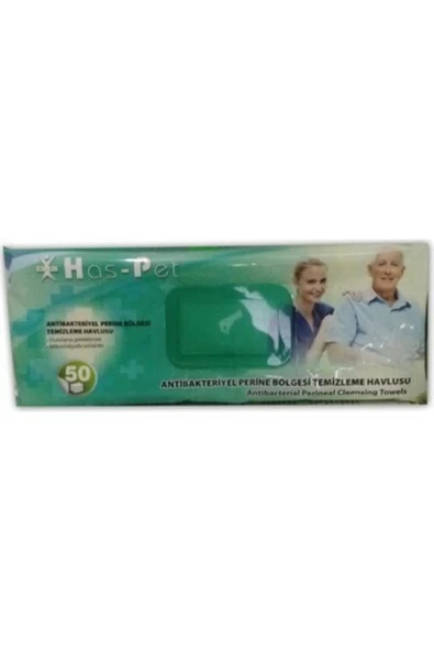 Haspet Büyük Boy 30x32 Cm Perine Bölgesi Temizleme Havlusu 250 Li Palet (5x50) - 2
