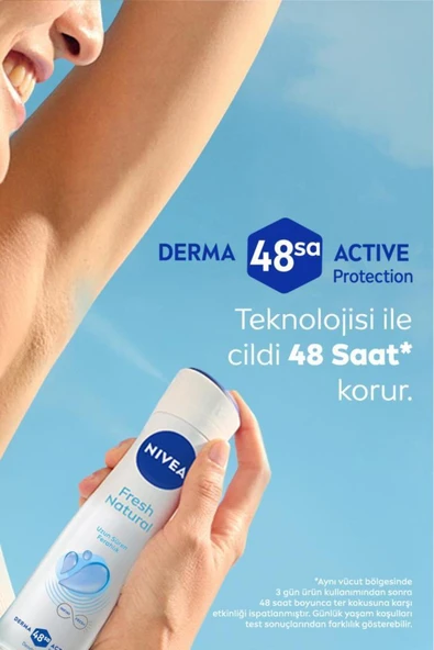 Nivea Fresh Bayan Deodorant 150Ml - 4