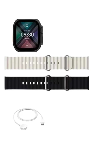 Uyku ve Sağlık Takibi Yapabilen GPS Uyumlu Plastik Kordonlu Akıllı Saat - Resim 5