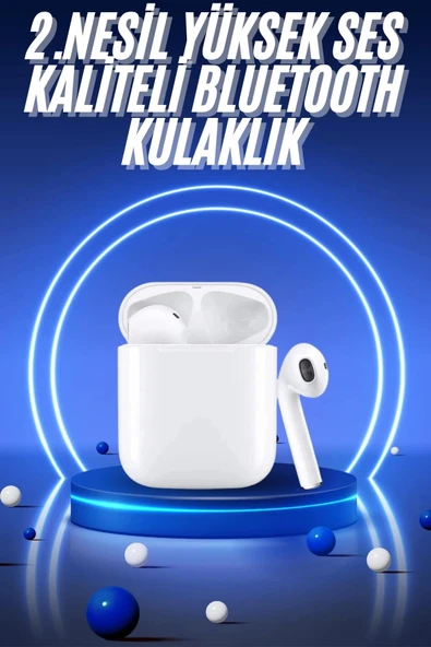 Yeni Nesil Dokunmatik Kontrol Çağrı Cevaplayabilen Kablosuz Bluetooth Kulaklık - 1