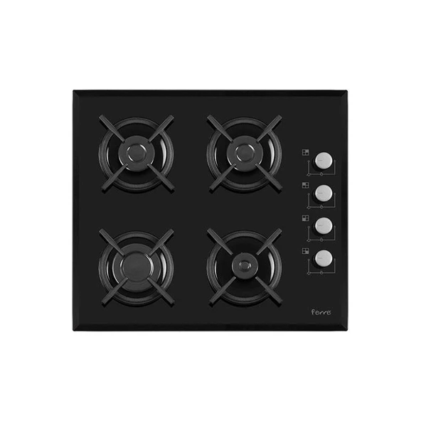 Ferre Fryart Cs Serisi Siyah  Ankastre Set (1140 Ce Siyah + XE63MI +D023 ) - Resim 3